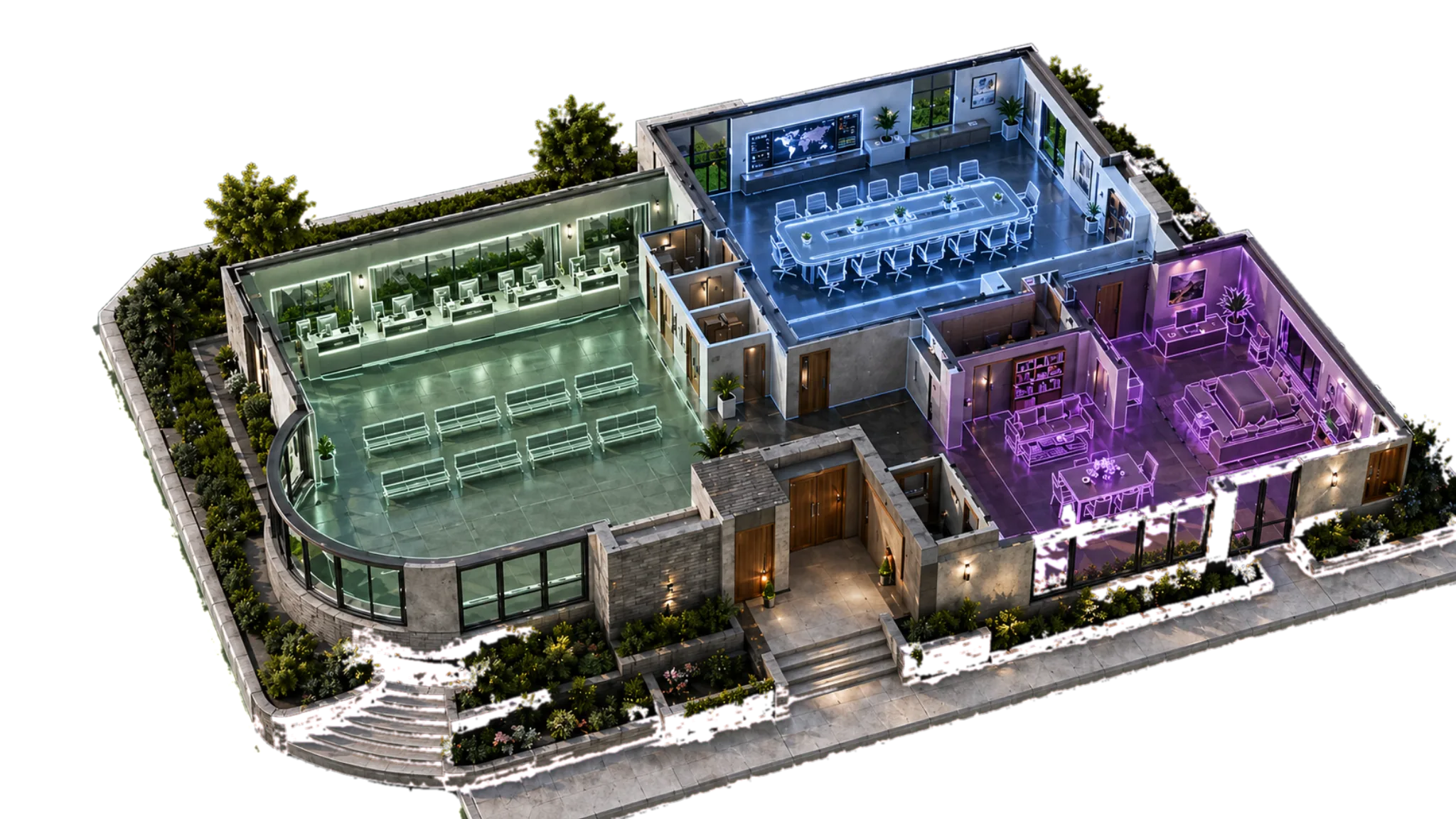 枢境空间场景渲染图